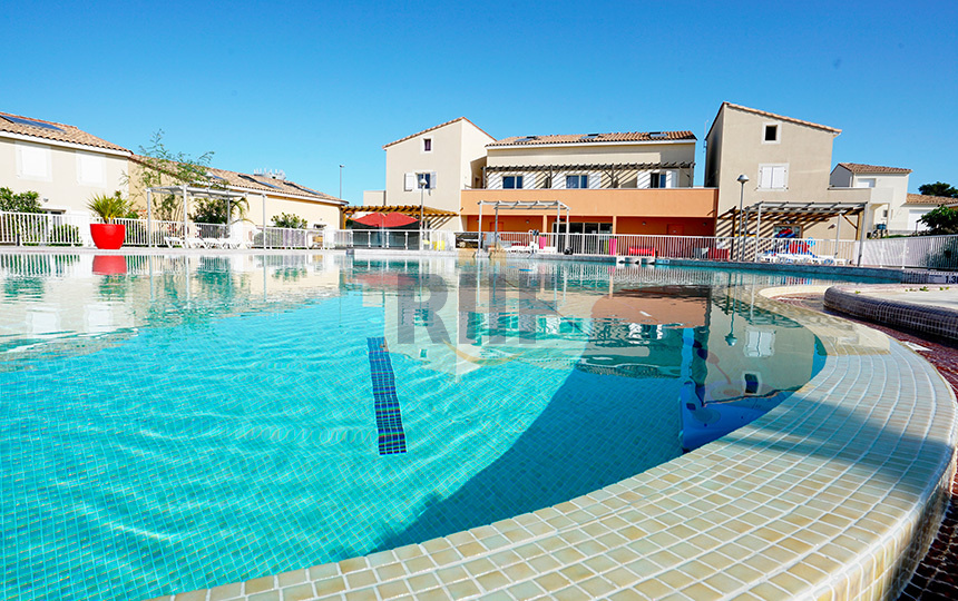 Appartement en résidence sécurisée avec piscine. Saint-Cyprien, Latour-bas-Elne. Pyrénées Orientales